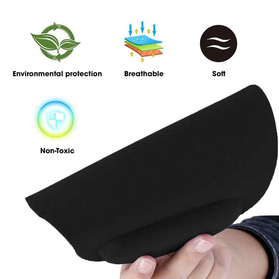Sounce Mouse Pad, Ergonomic Mouse Pad (Black)
