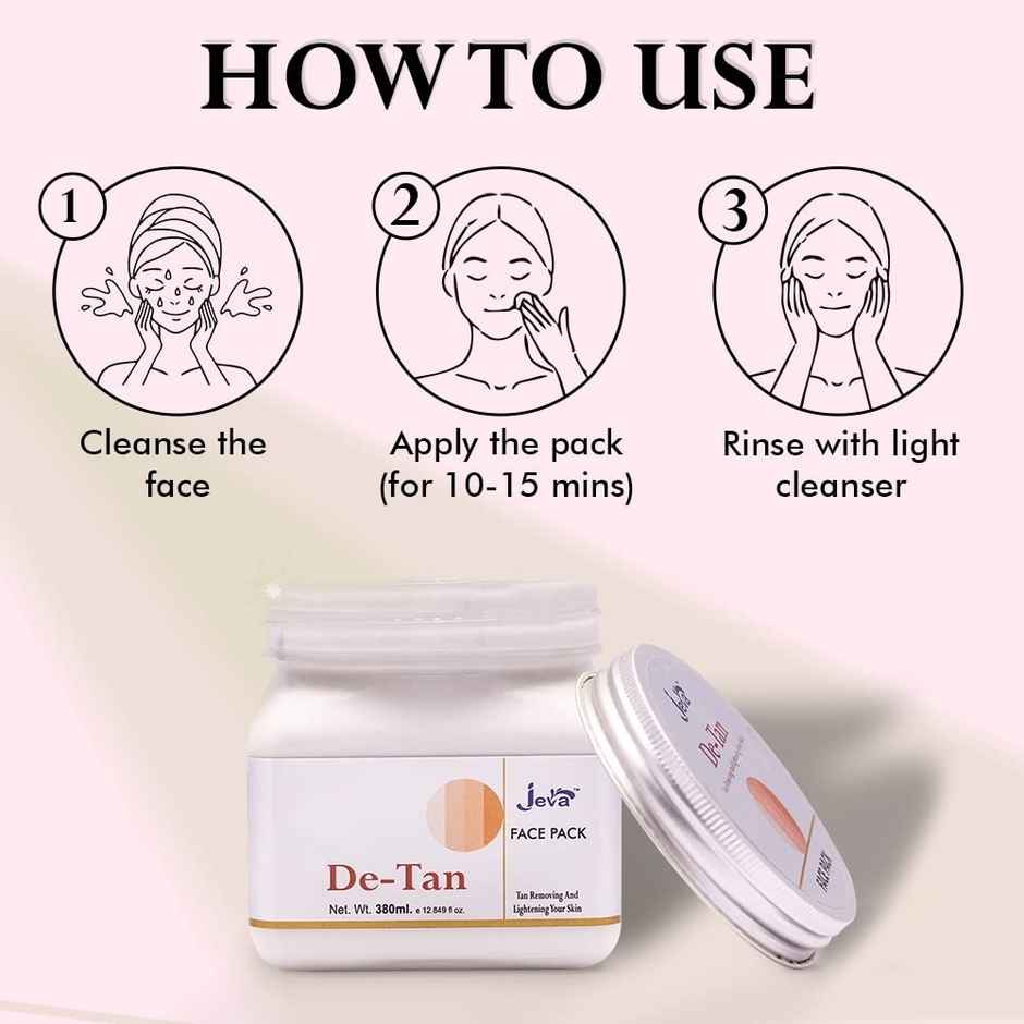 Jeva Anti Tan Tan Removal Face Pack