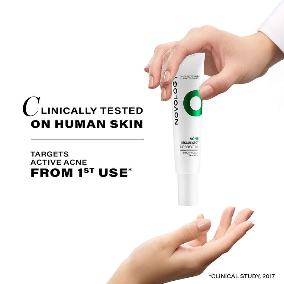 Novology Acne Spot Corrector For Active Acne, Pimples And Whiteheads