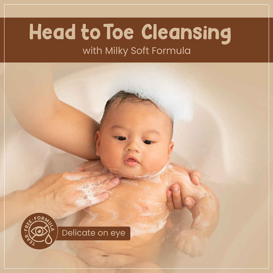 Mother Sparsh Milky Soft Head to Toe Baby Wash