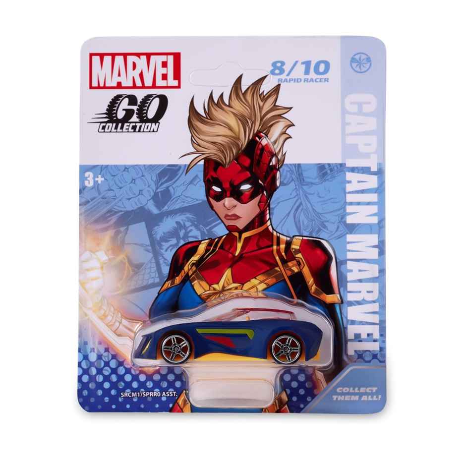 Hasbro Marvel Go | Captain Marvel - Diecast Toy Car