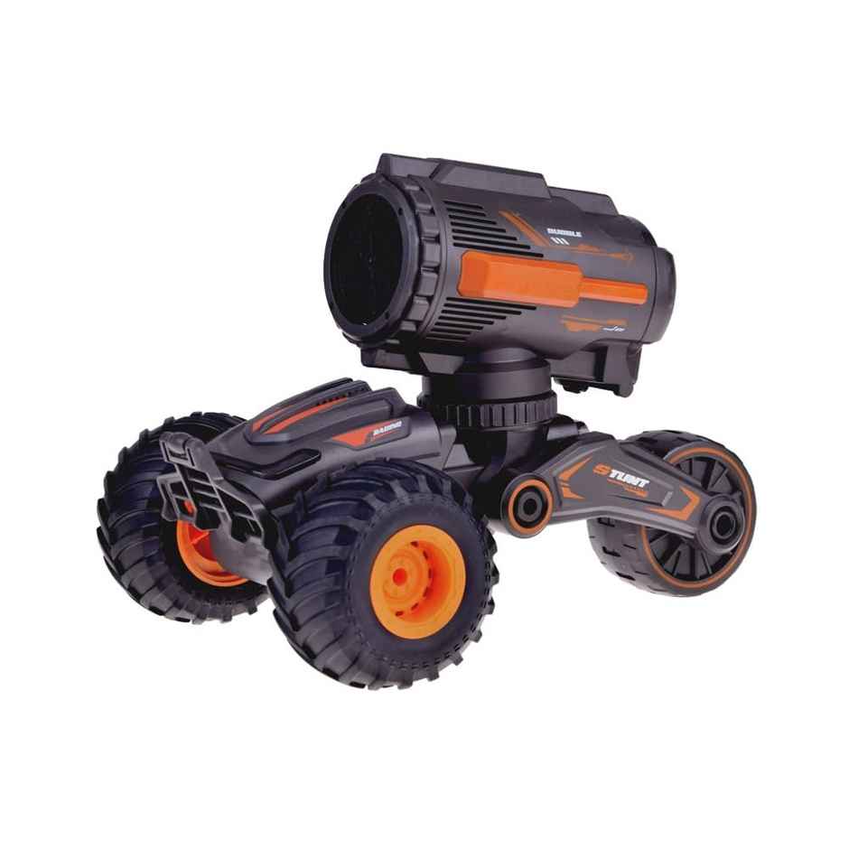 Toyshine Rc 3-Wheeled Stunt Bubble Car | With Light and Music For Kids - Assorted