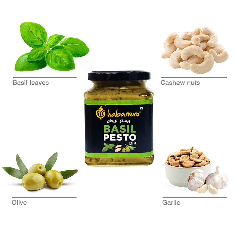 Habanero Basil Pesto Dip