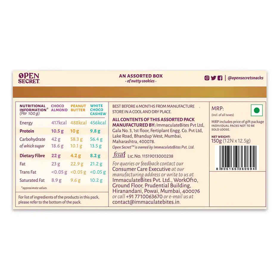 Open Secret Celebration Chocolate Gift Hamper