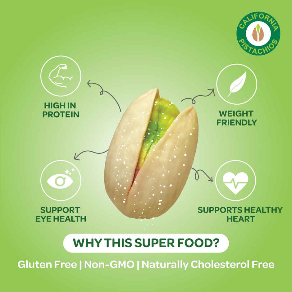 Bazana Premium Roasted Salted California Pistachios