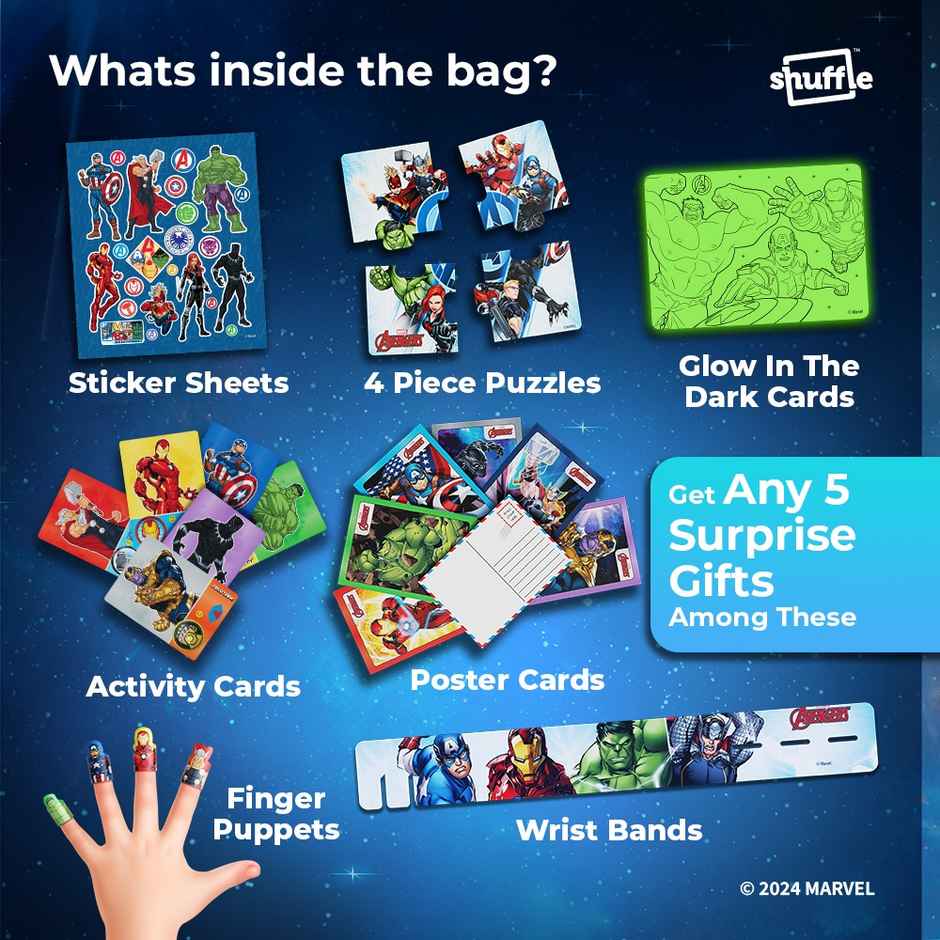 Parksons- Surprise Gift Bag - Marvel's Avengers