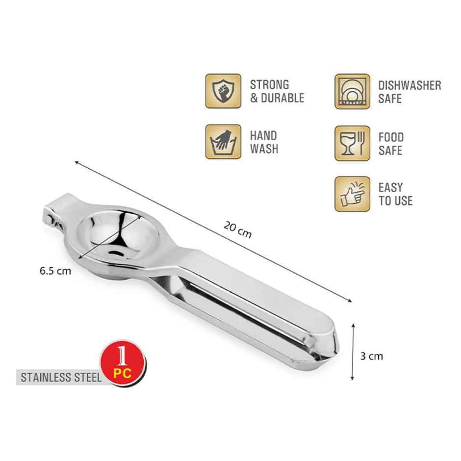 Vinayak Stainless Steel Lemon Squeezer (1 Unit)