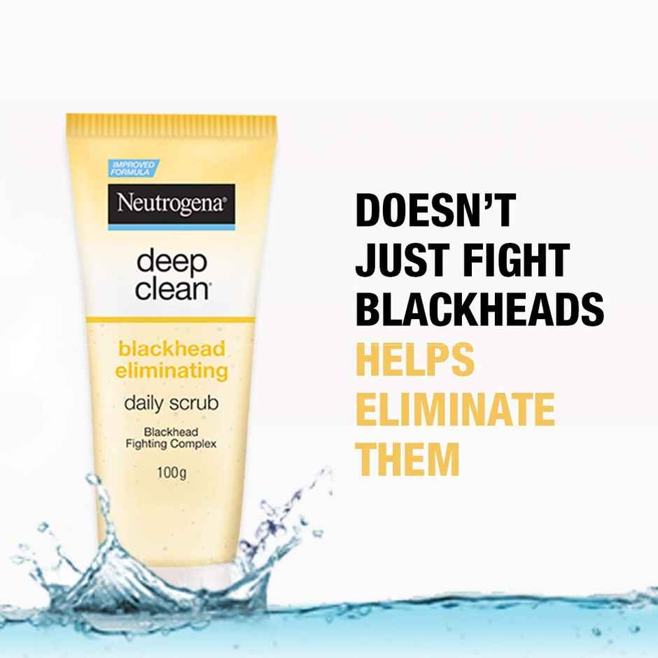 Neutrogena Deep Clean Blackhead Eliminating Daily Scrub