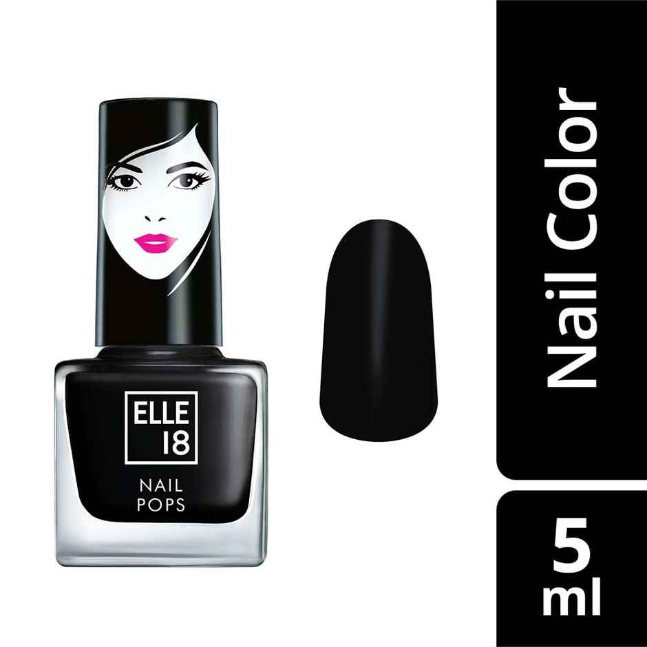 Elle 18 Nail Pops, Nail Colour, Chip Resistant, Quick Drying, Glossy Finish, Shade 35