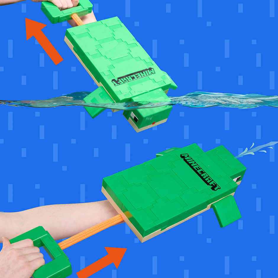 Hasbro Nerf Super Soaker Minecraft Turtle