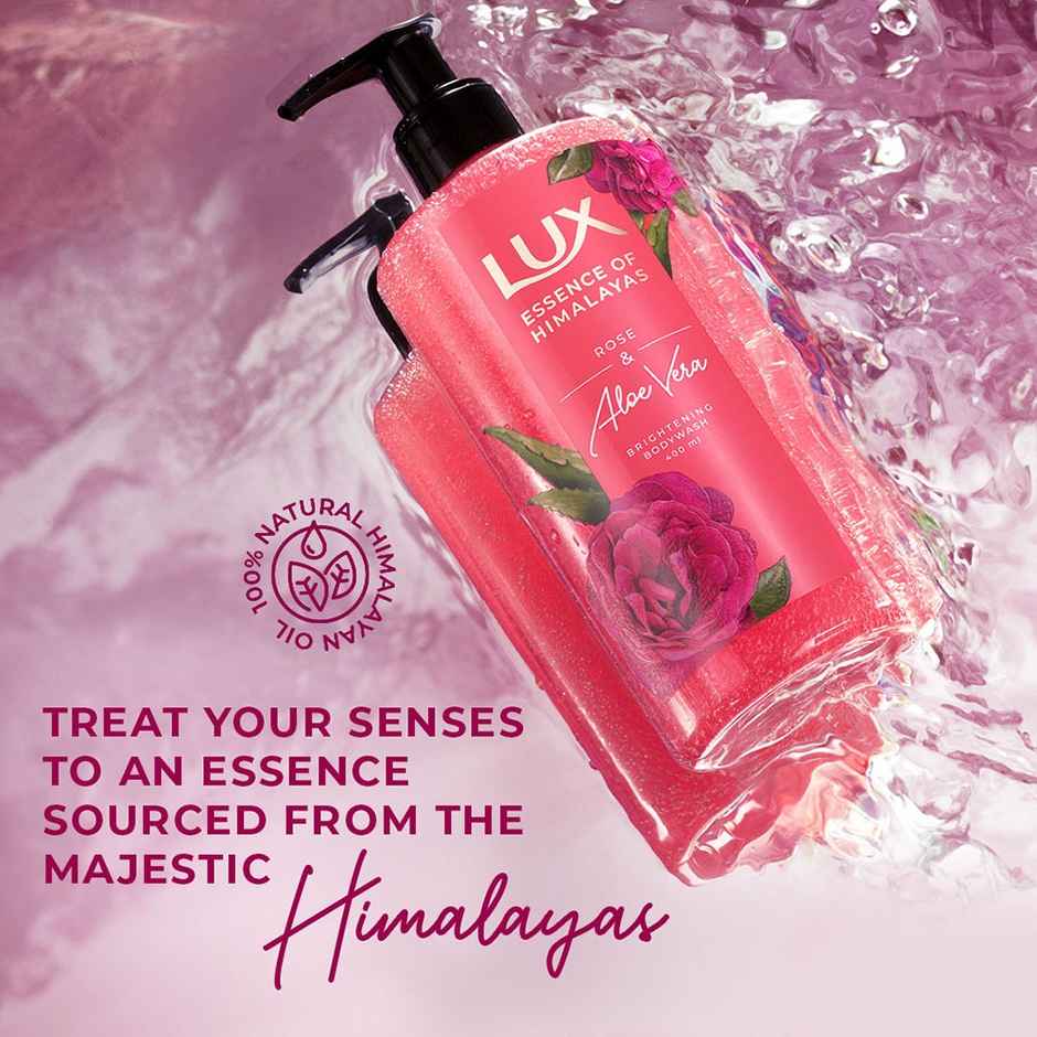 Lux Rose and Aloe Vera Shimmer Body Wash