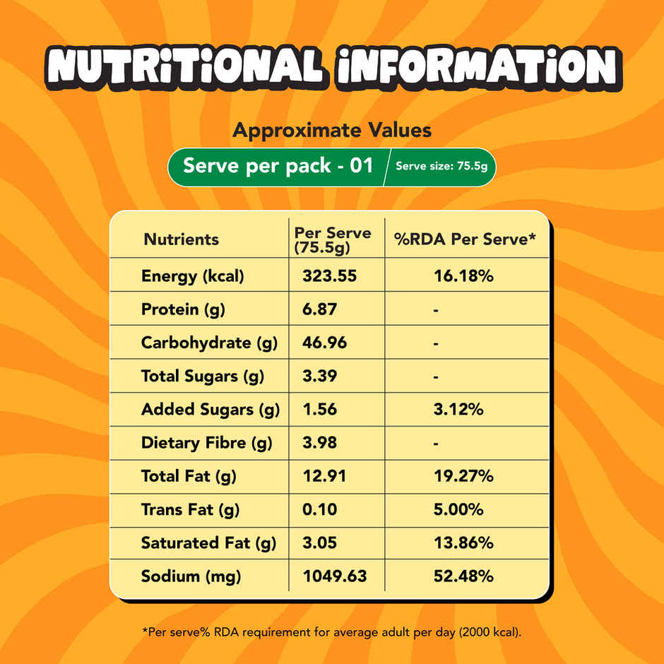 Wok Tok by Veeba Instant Cup Noodles Masala