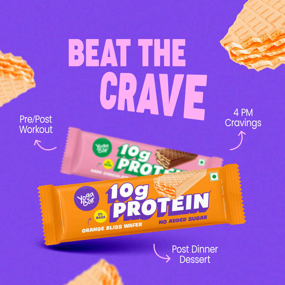 Yoga Bar 10G Protein Wafer Orange