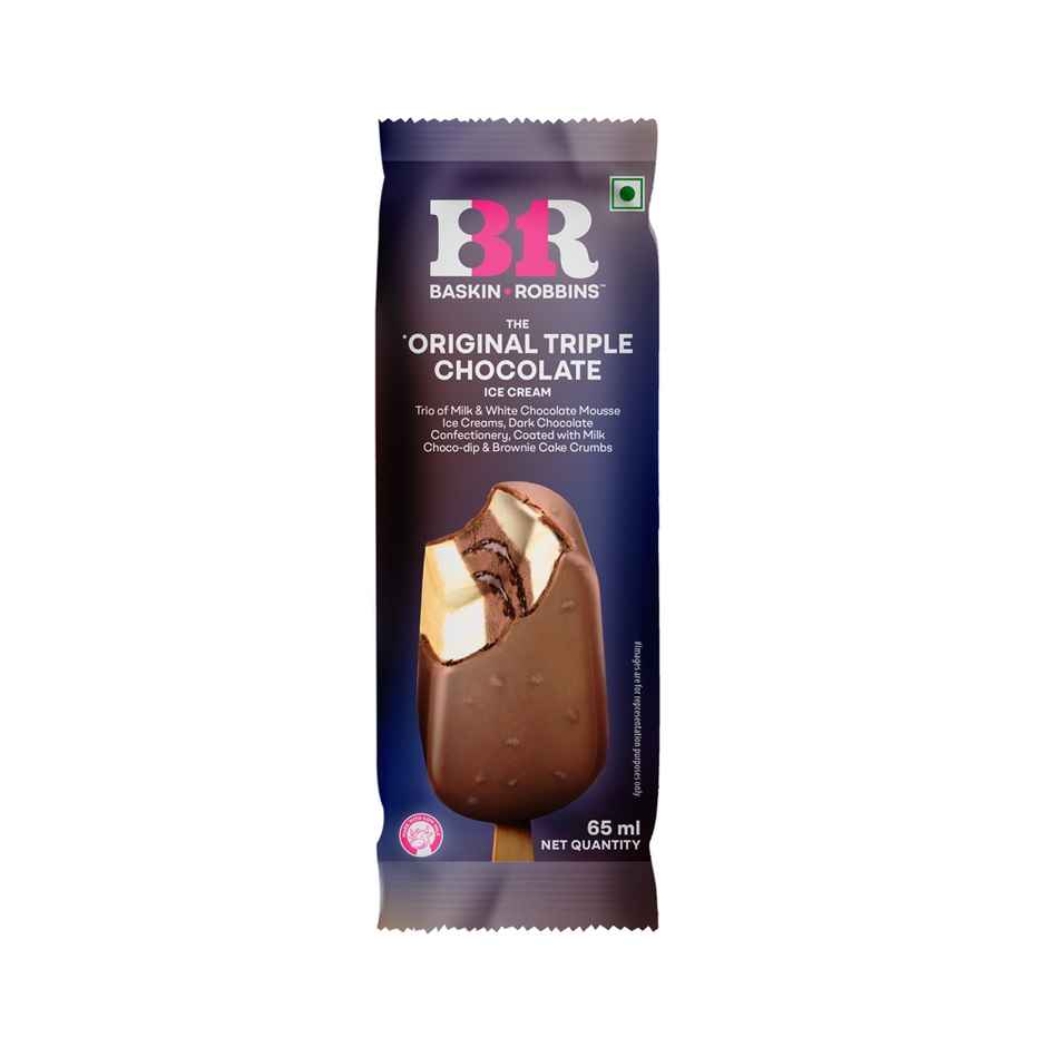 Baskin Robbins The Original Triple Chocolate Ice Cream Stick