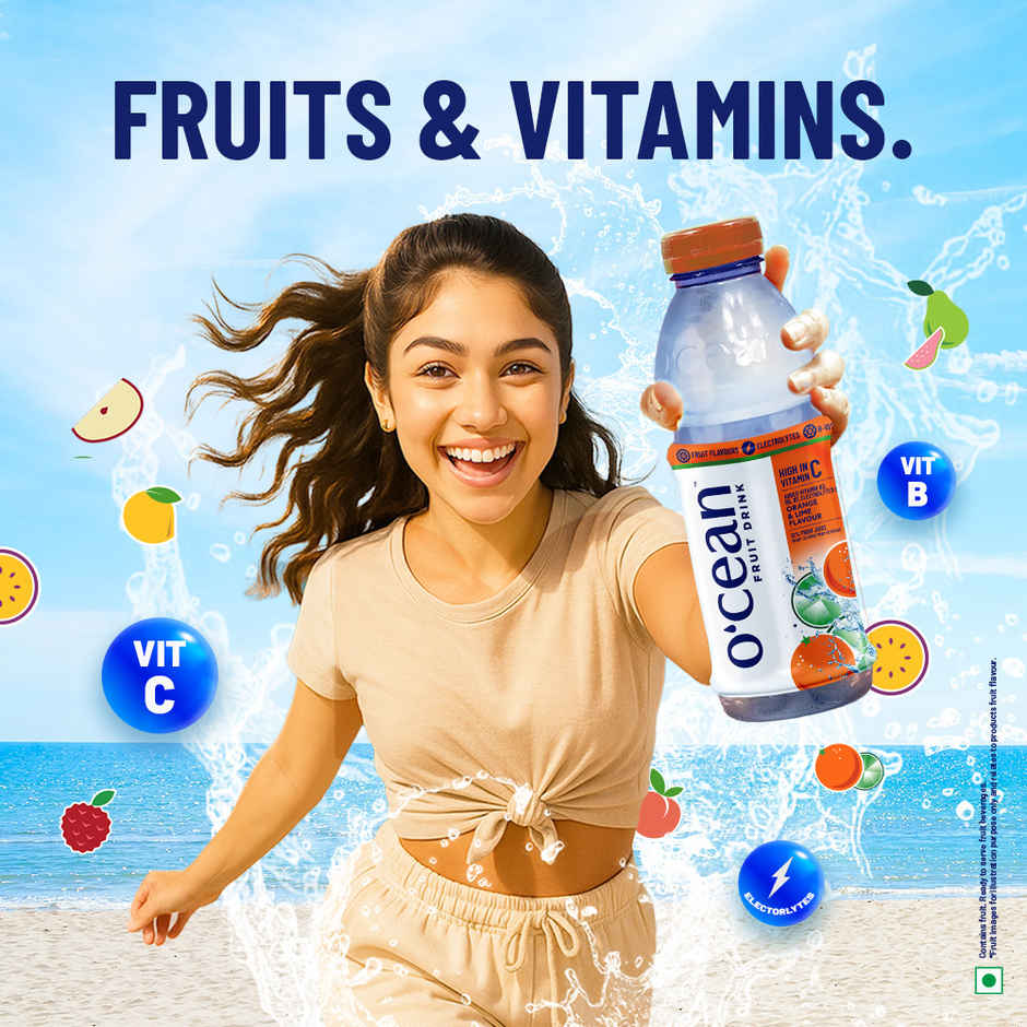 O'cean Beverages Orange and Lime Flavoured Water