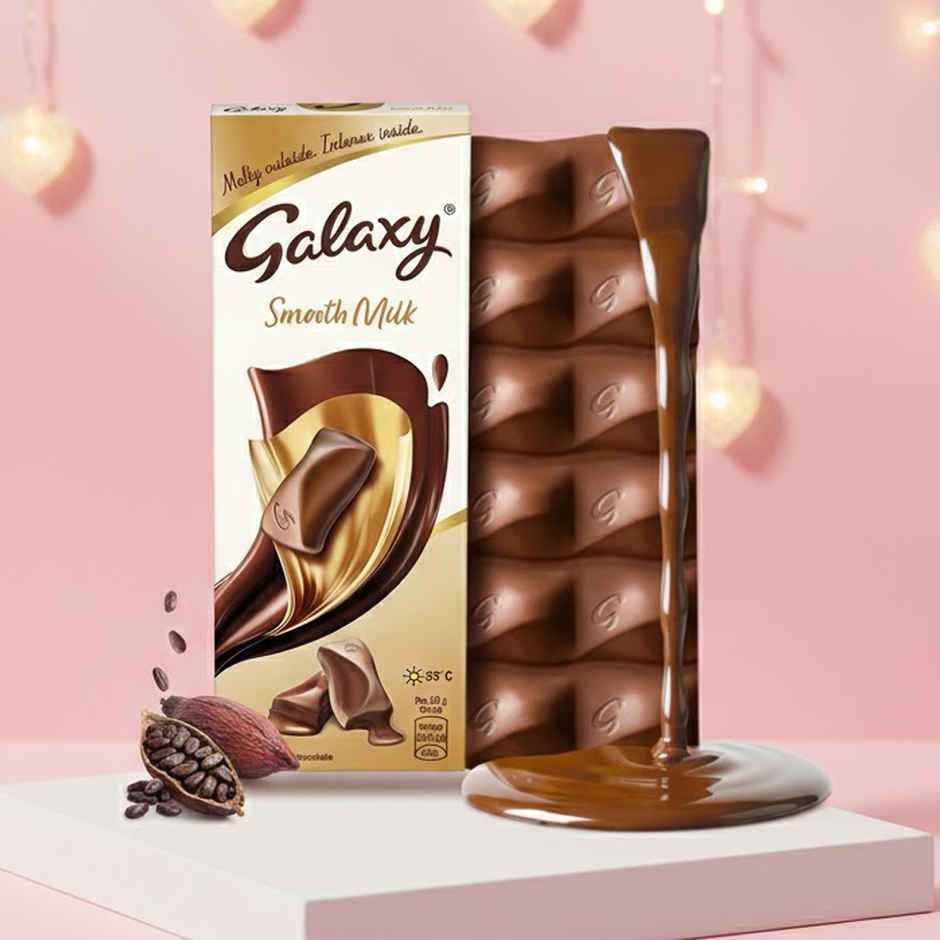 Galaxy Smooth Milk Women's Day Special Chocolate Bar For Gifting