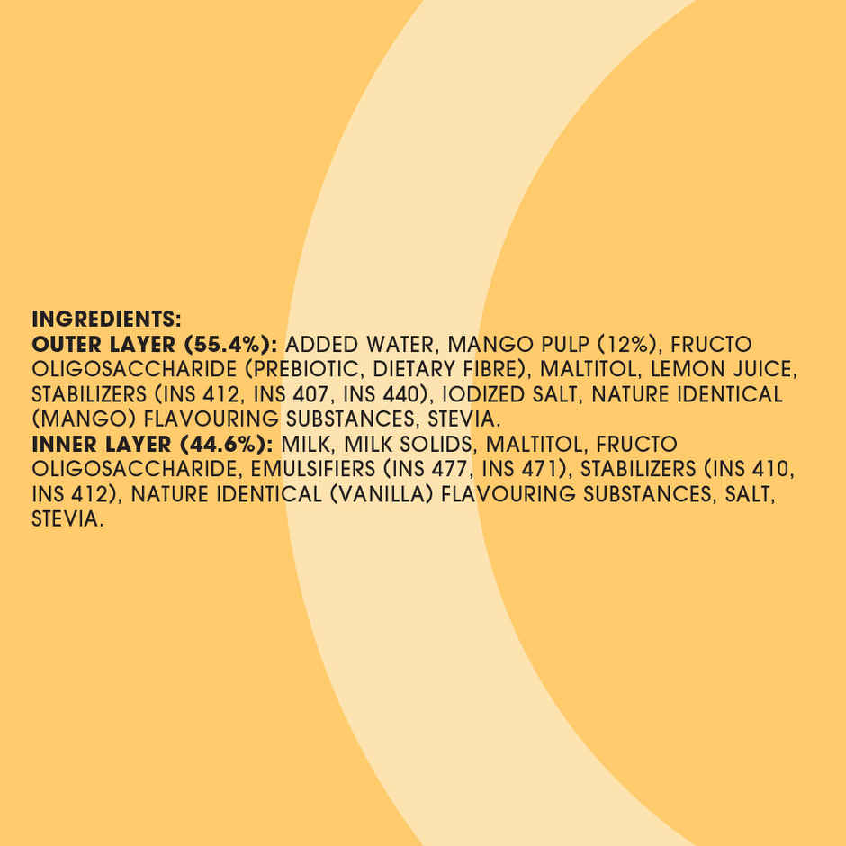 Alphonso Mango Duet Ice Cream