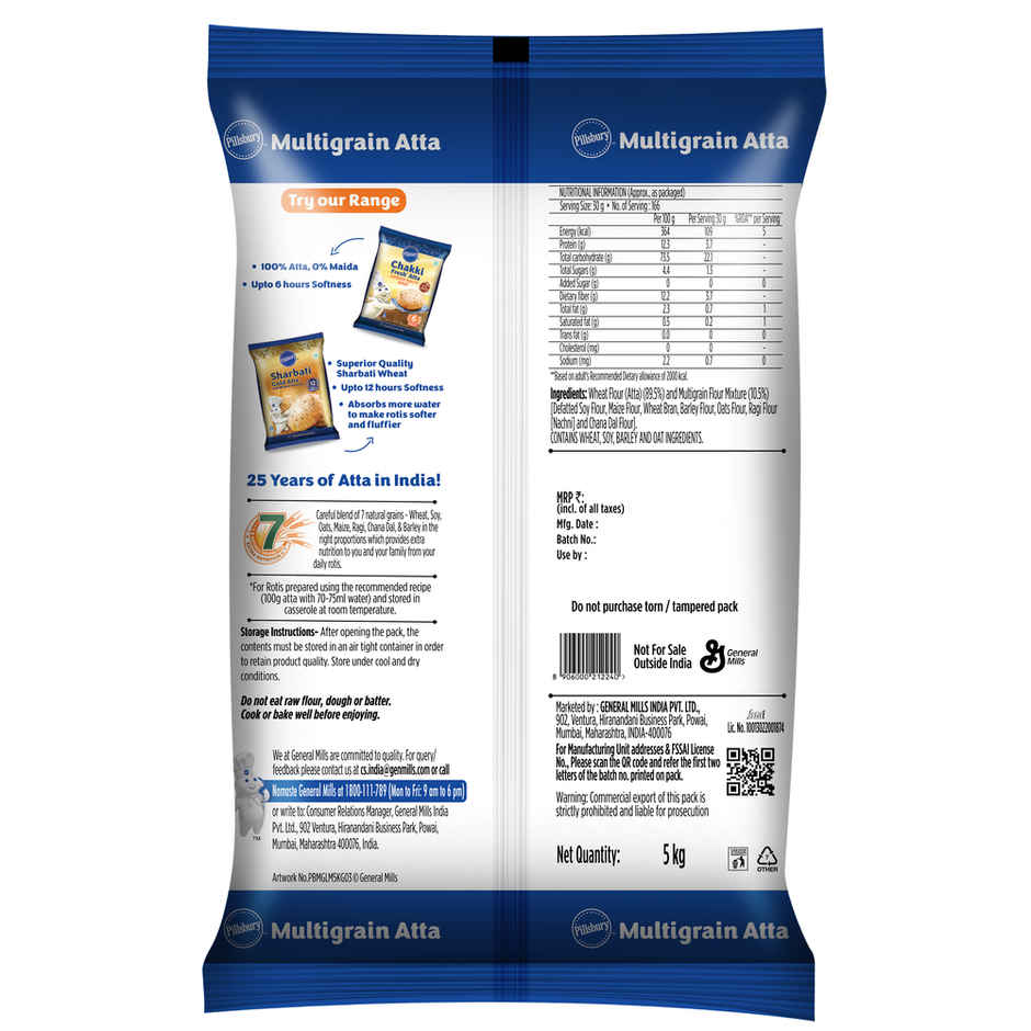 Pillsbury Atta With Multigrains