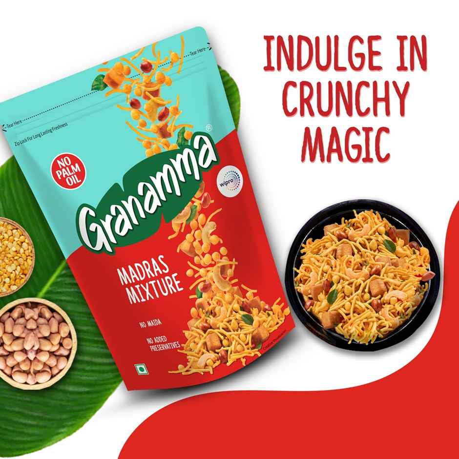 Granamma Madras Mixture | Crunchy Savory Snack
