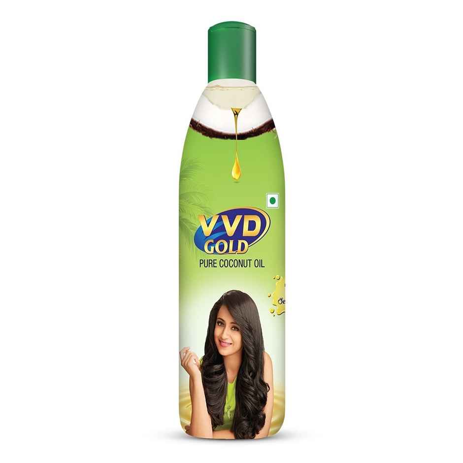 VVD Gold Pure Coconut Oil Bottle
