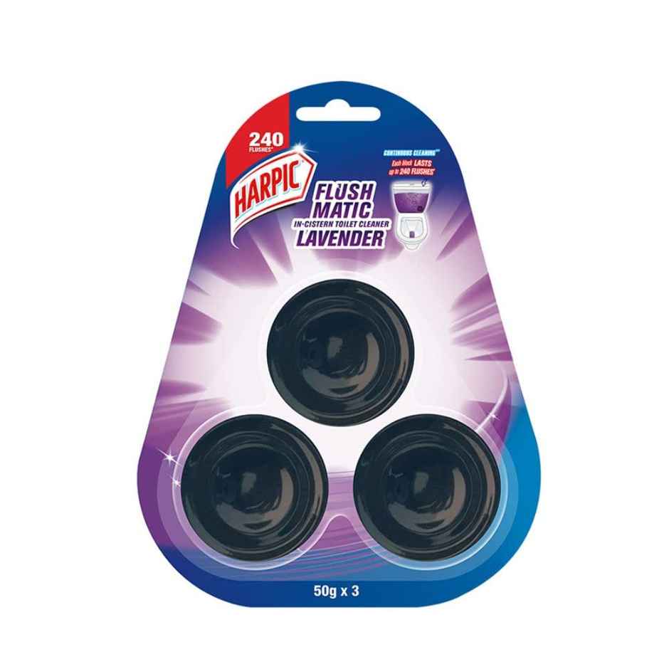 Harpic Flushmatic Lavender Toilet Cleaner Blocks