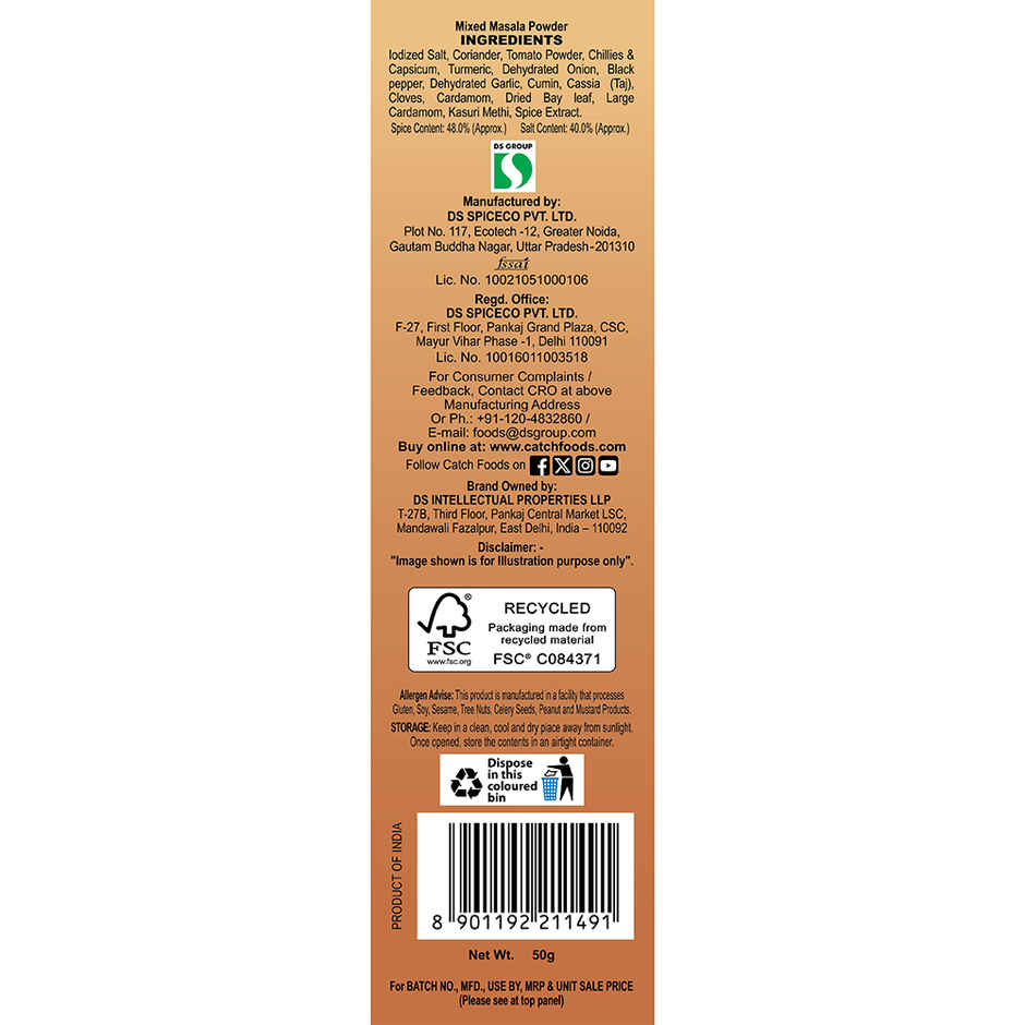 Catch Mushroom Masala