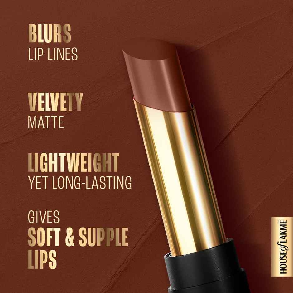 Lakme Absolute Beyond Matte Lip 301 BrownBeauty