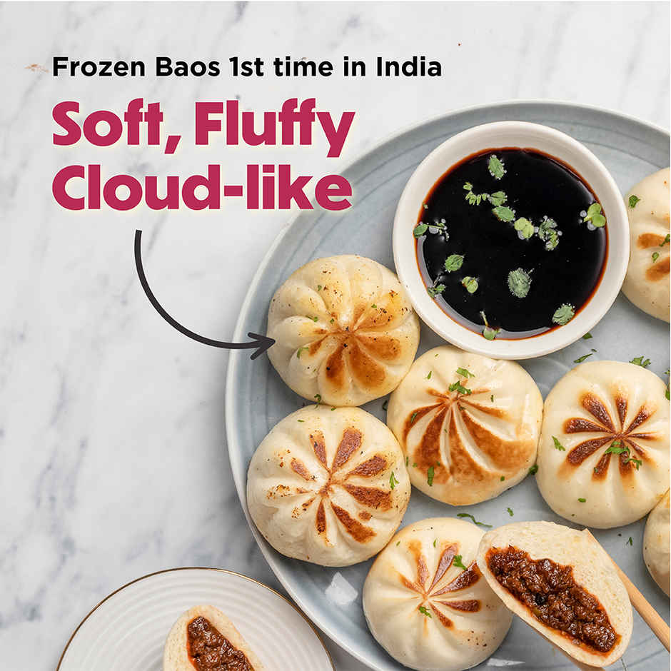 Prasuma Spring Rolls Veg Frozen(6pc) & Prasuma Bao Buns Bbq Chicken(300gms) Combo