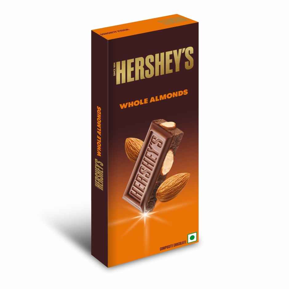 Hershey's Whole Almonds Chocolate Bar | Rich & Indulgent