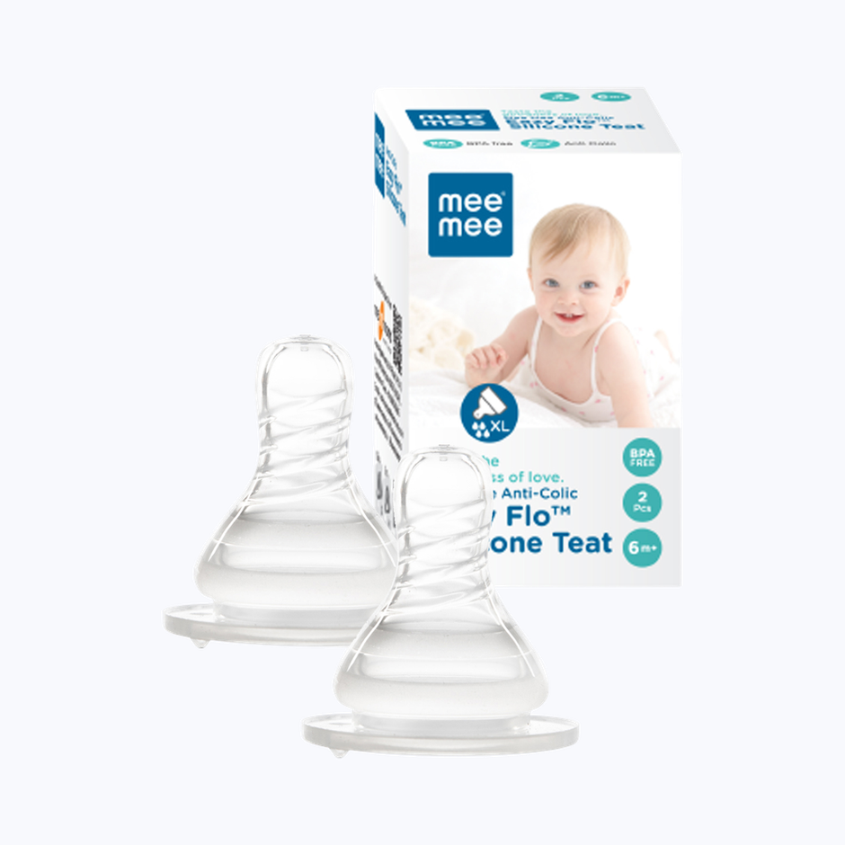 Mee Mee Anti-Colic Easy Flo Silicone Teat X-Large