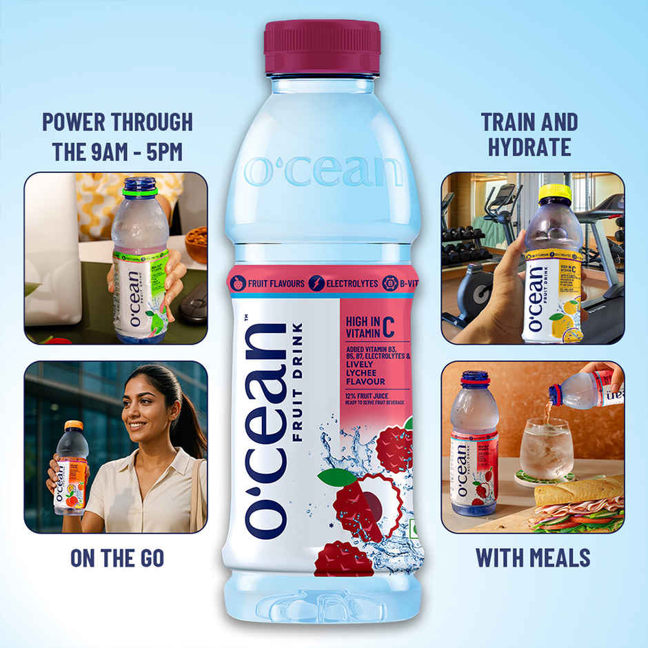 O'cean Beverages Lychee Flavoured Water