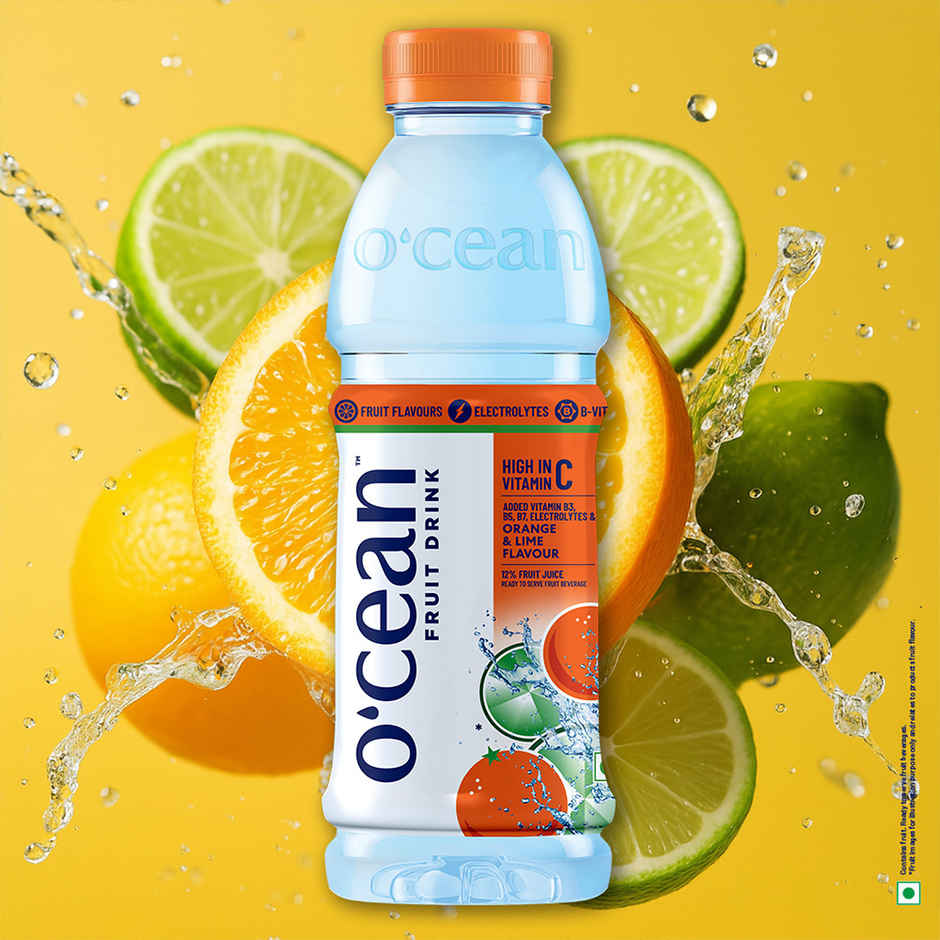 O'cean Beverages Orange and Lime Flavoured Water