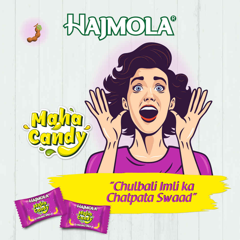 Dabur Hajmola Maha Candy Pouch - Chulbuli Imli