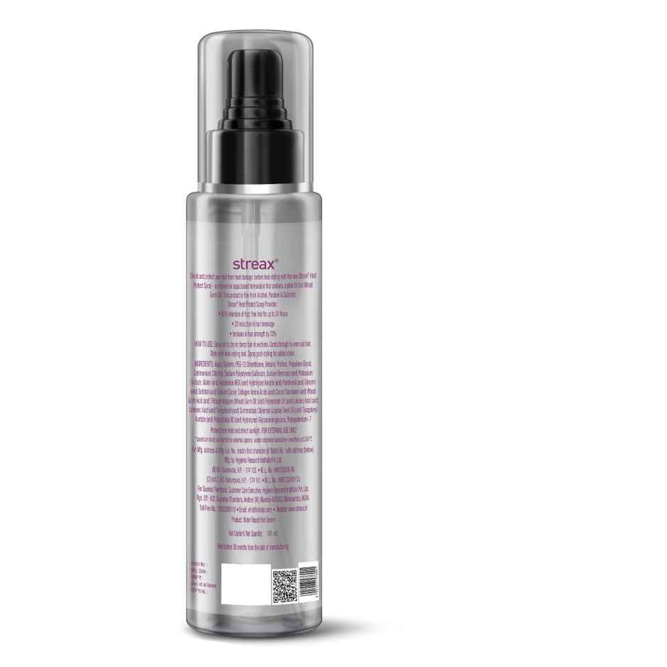 Streax Heat Protect Spray For Hair Styling Spray For Women & Men
