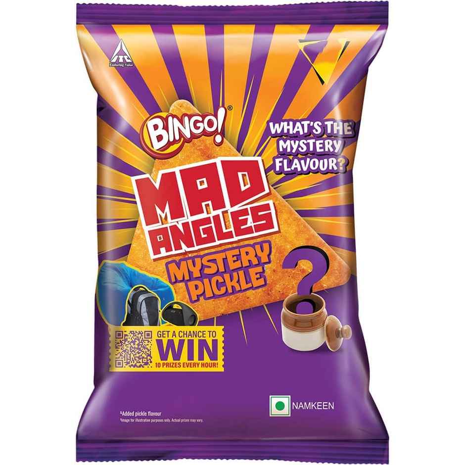 Bingo! Mad Angle Mystery Pickle | Tangy & Spicy Snack