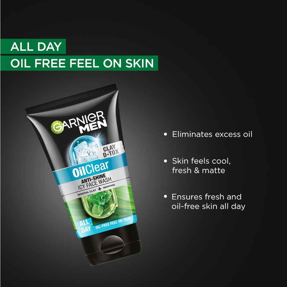 Garnier Men Oil Clear Face Wash