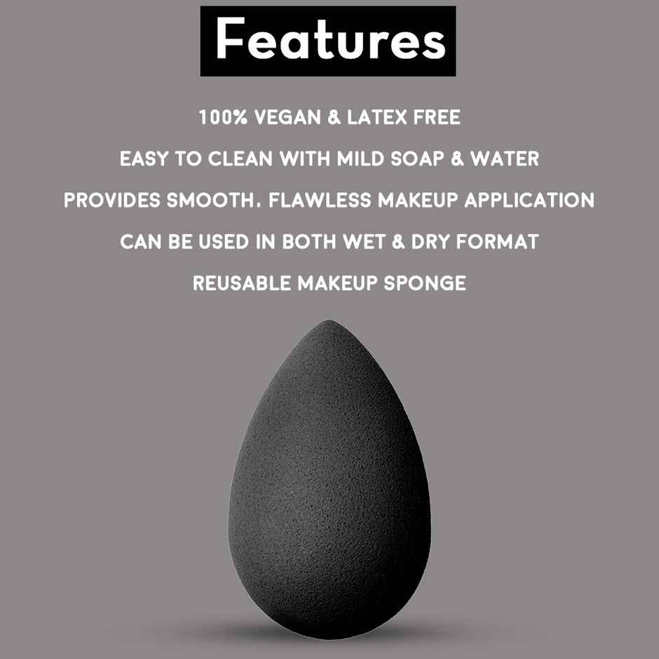 Jaquline USA Regular Beauty Blender Black