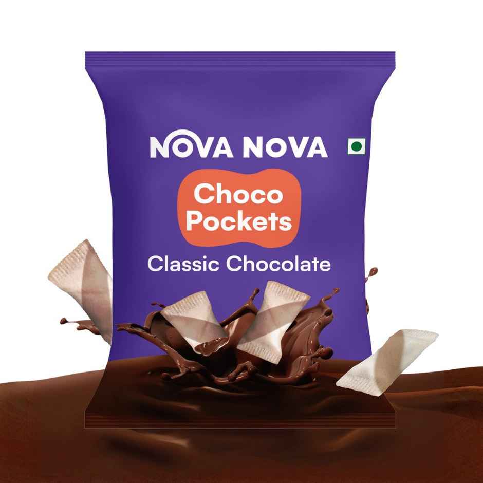 Nova Nova Choco Pockets- Classic Chocolate | Pack of 2