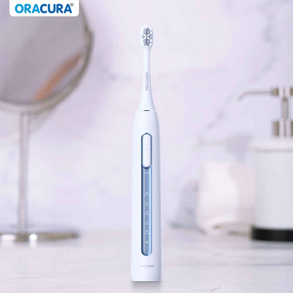 Oracura Sb300 Sonic Smart Rechargeable Electric Toothbrush Blue