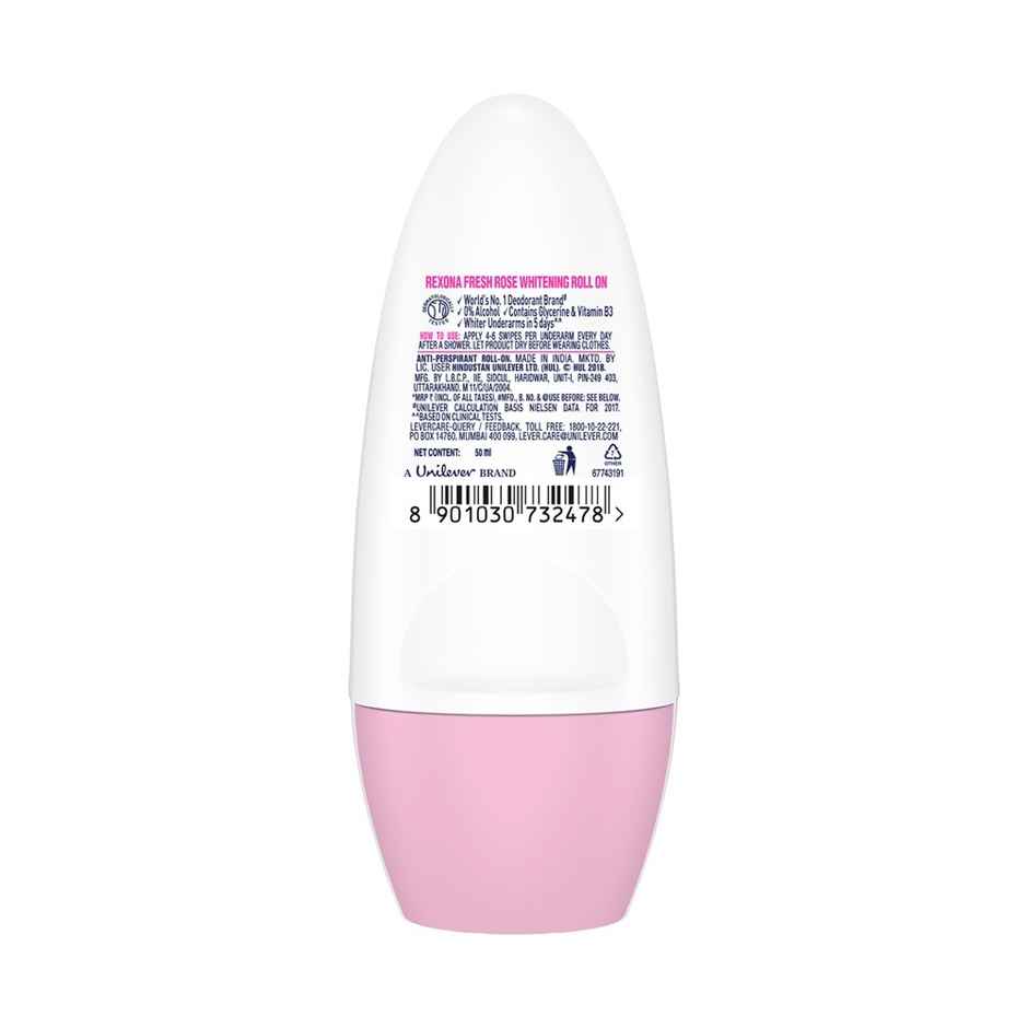 Rexona Fresh Rose Whitening Underarm Roll-on