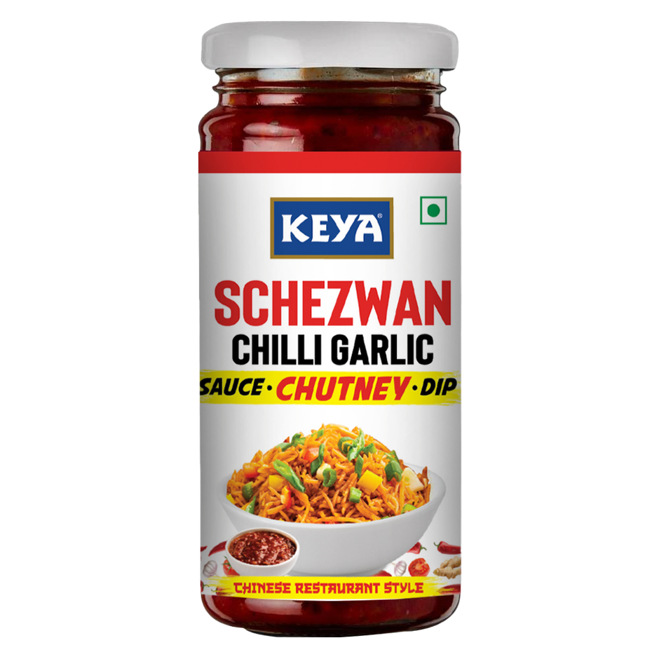 Keya Schezwan Chilli Garlic Chutney