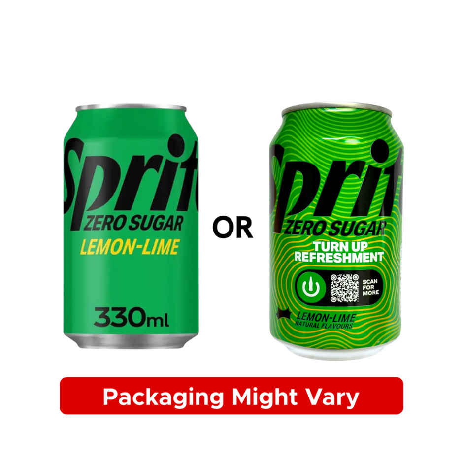 Sprite Lemon-Lime Zero Sugar Soft Drink Can
