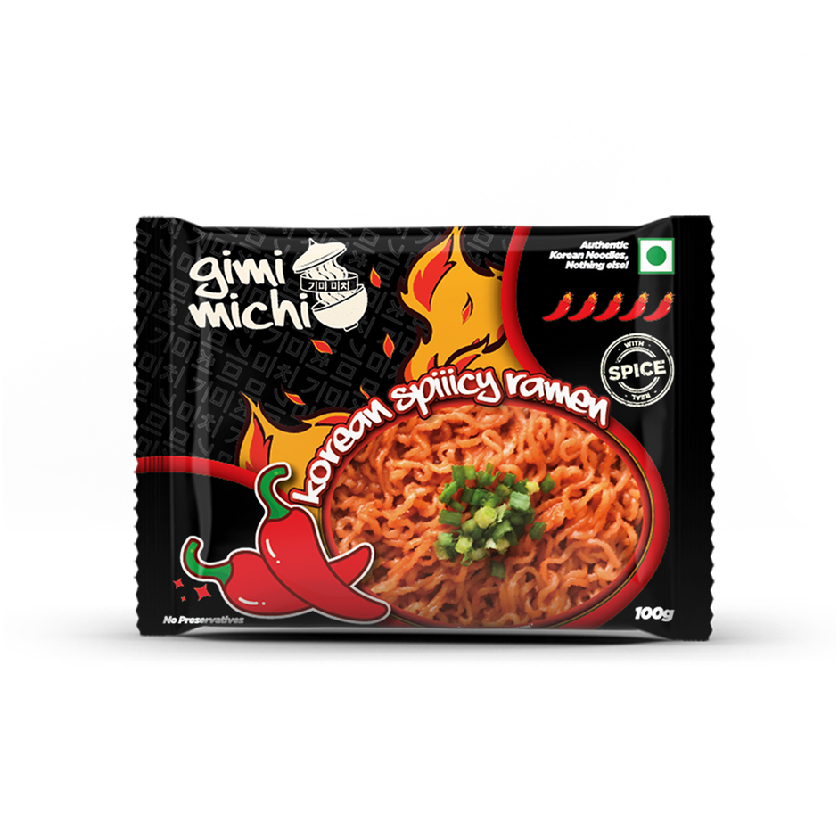 Gimi Michi Korean Spicy Ramen Instant Noodles