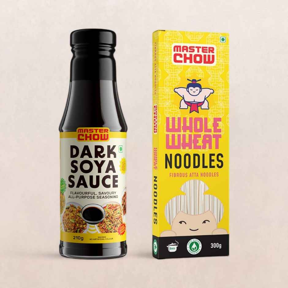 Soya Sauce(210gms) & Wholewheat Noodles(300gms) Combo
