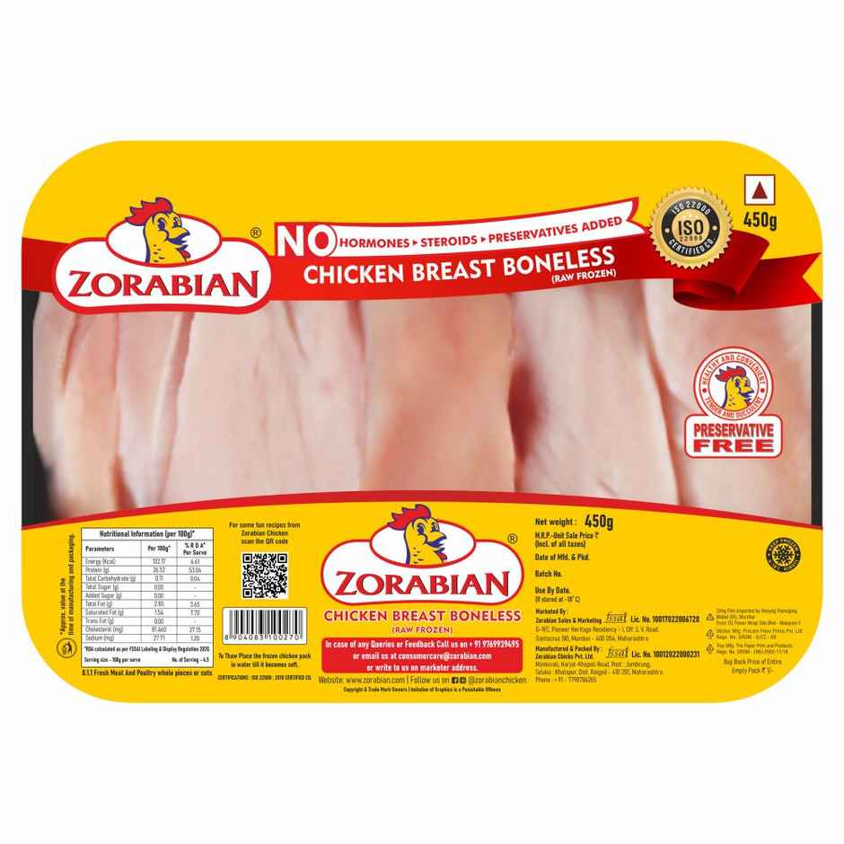 Zorabian Chicken Breast Boneless