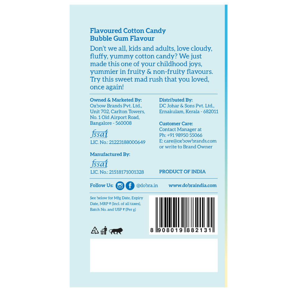 Dobra Cotton Candy | Bubblegum