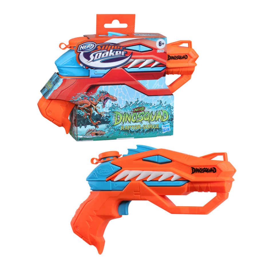 Hasbro Nerf Super Soaker DinoSquad Raptor-Surge Water Blaster