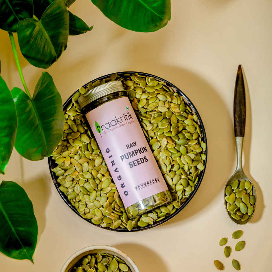 Praakritik Raw Organic Pumpkin Seeds