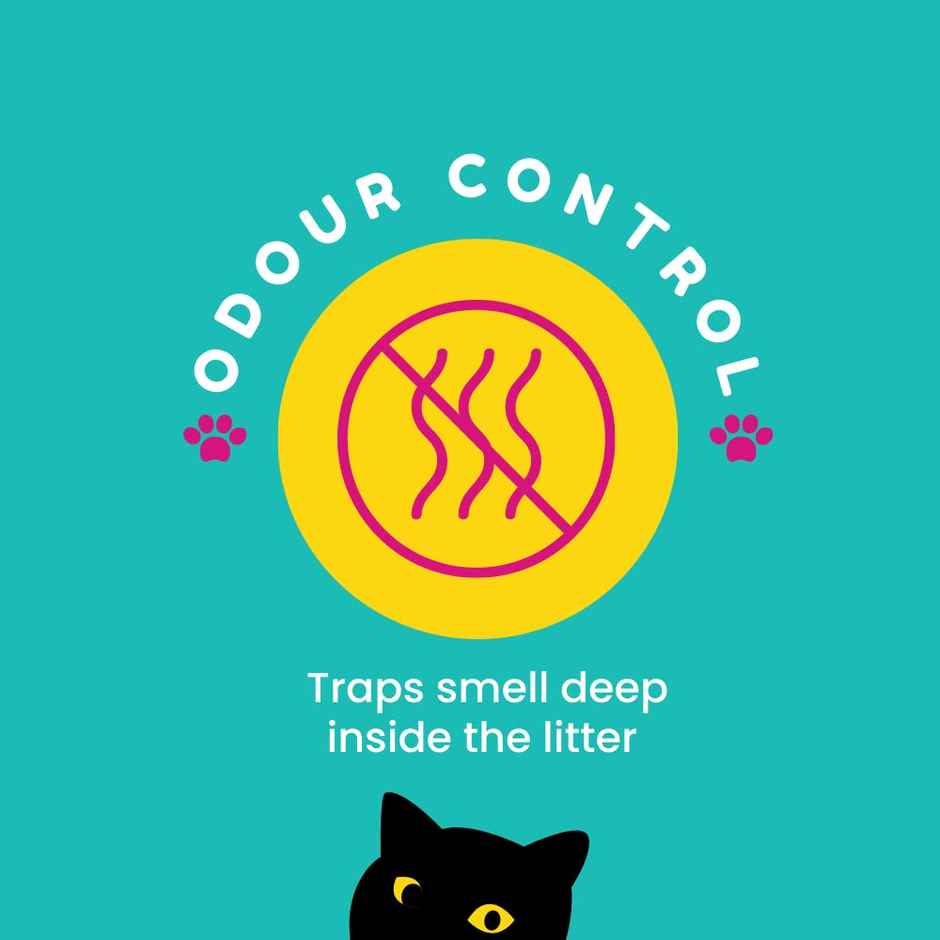 Petcrux Smart Clump Flavoured Clumping Cat Litter