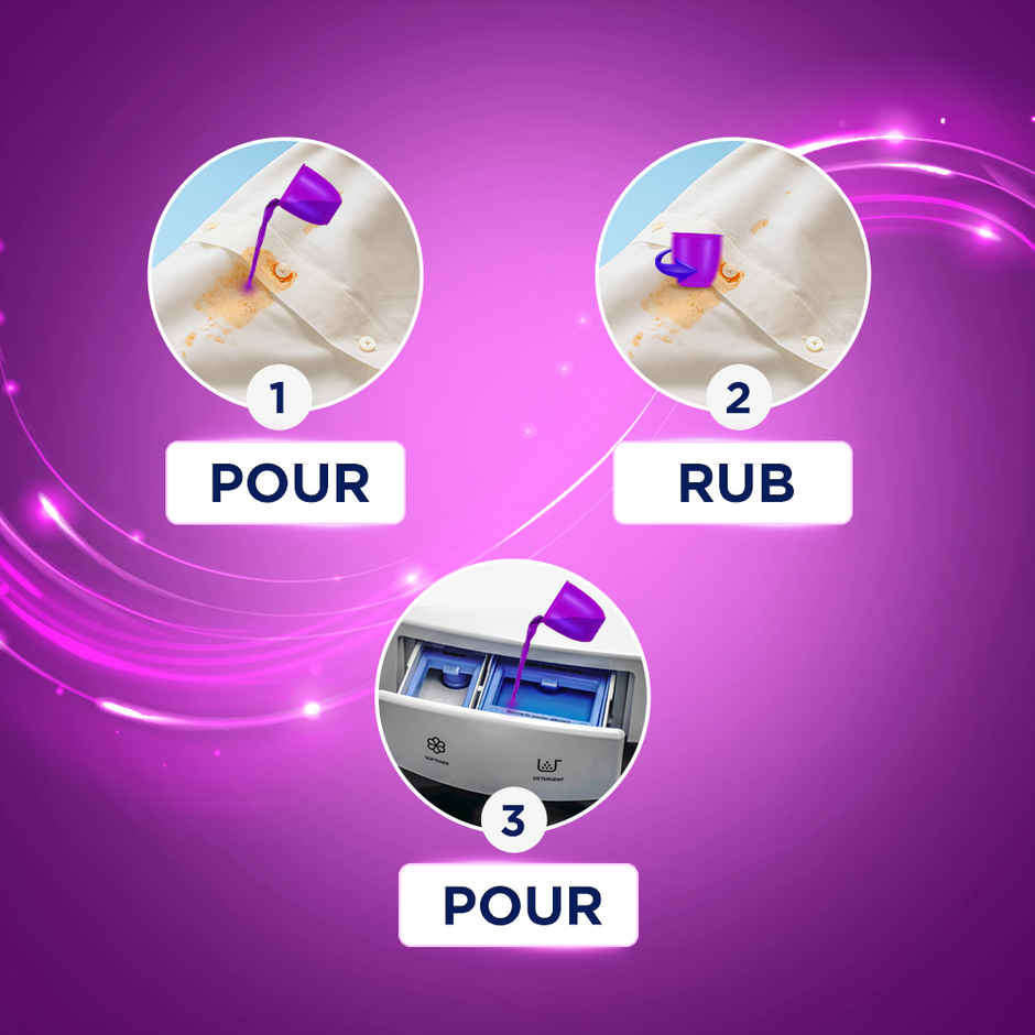 Comfort After Wash Morning Fresh Fabric Conditioner(860ml) & Surf Excel Matic Front Load Detergent Liquid(1l) Combo